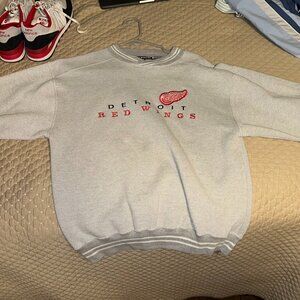 Vintage Russel detroit red wings crewneck